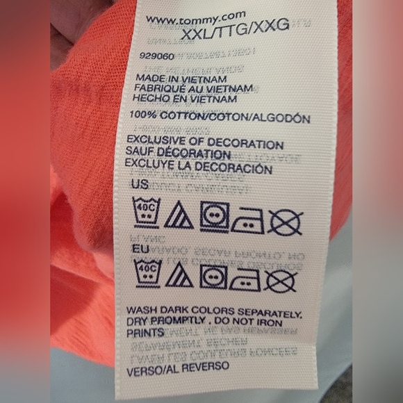 Tommy Hilfiger Short Sleeve Tee Size XXL - Picture 7 of 7